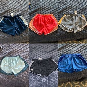 All gently used under armour/ Nike shorts